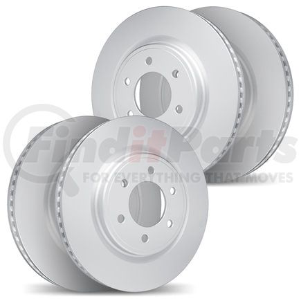 Dynamic Friction Company 9004-47039 Brake Rotors - Hi-Carbon