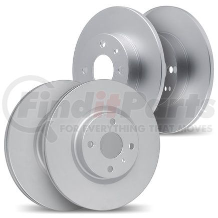 Dynamic Friction Company 9004-80025 Brake Rotors - Hi-Carbon