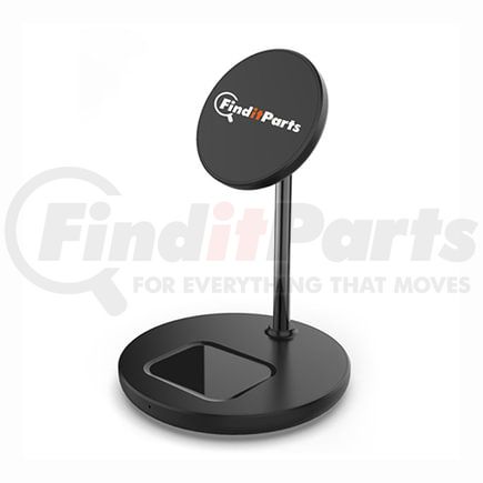 FinditParts FIP-PHONE-STAND Multi-Functional 2-in-1 Magnetic Wireless Charger Stand