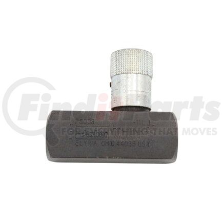 Parker Hannifin F800S Air Brake Air Tank Pressure Check Valve - F-Series (Parker Hannifin)