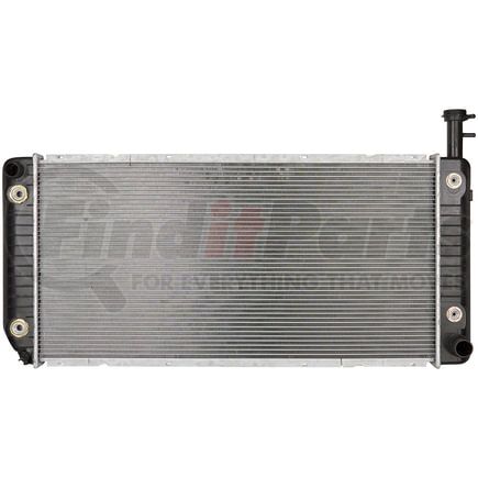 Spectra Premium CU2791 Radiator - Aluminum Core, Plastic Tank, Crossflow, for Chevrolet, GMC