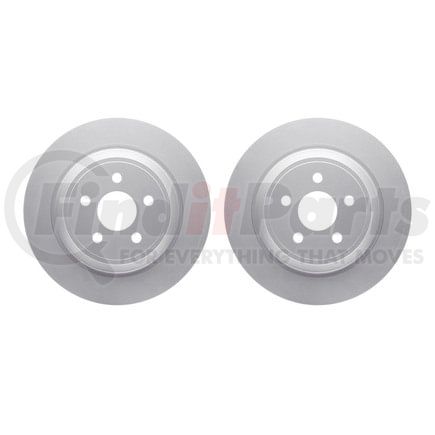 Dynamic Friction Company 4002-55002 Brake Rotors - GEOSPEC Coated