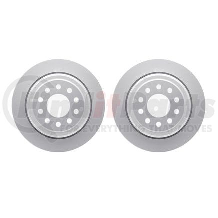 Dynamic Friction Company 4002-55000 Brake Rotors - GEOSPEC Coated