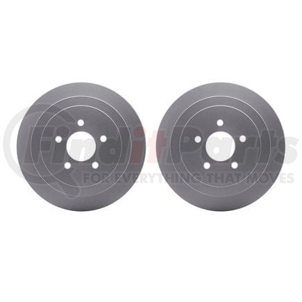 Dynamic Friction Company 4002-55001 Brake Rotors - GEOSPEC Coated
