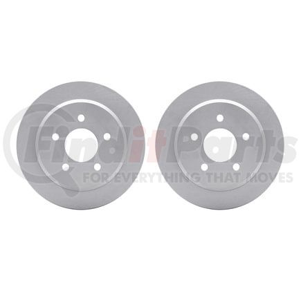 Dynamic Friction Company 4002-56002 Brake Rotors - GEOSPEC Coated
