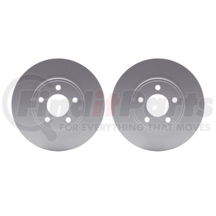 Dynamic Friction Company 4002-56004 Brake Rotors - GEOSPEC Coated