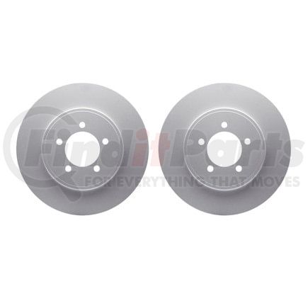 Dynamic Friction Company 4002-55005 Brake Rotors - GEOSPEC Coated