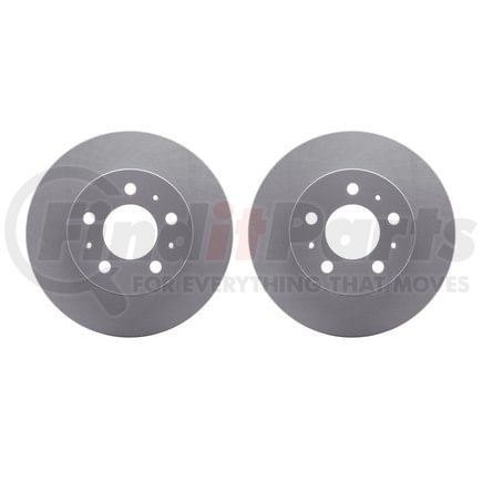Dynamic Friction Company 4002-56001 Brake Rotors - GEOSPEC Coated