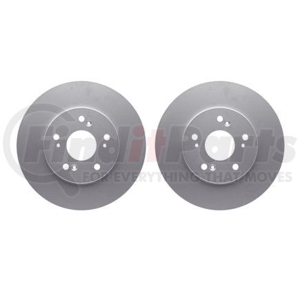 Dynamic Friction Company 4002-58001 Brake Rotors - GEOSPEC Coated