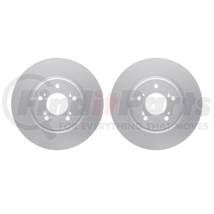 Dynamic Friction Company 4002-58003 Brake Rotors - GEOSPEC Coated