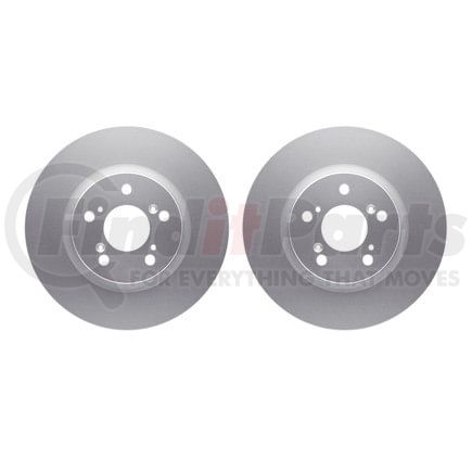 Dynamic Friction Company 4002-58009 Brake Rotors - GEOSPEC Coated