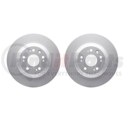 Dynamic Friction Company 4002-58011 Brake Rotors - GEOSPEC Coated