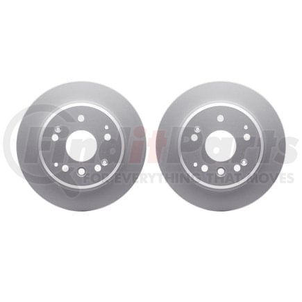 Dynamic Friction Company 4002-58007 Brake Rotors - GEOSPEC Coated