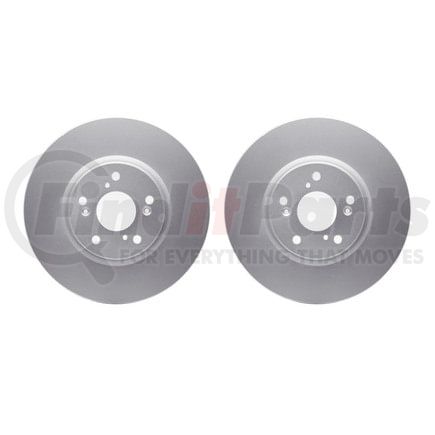 Dynamic Friction Company 4002-58008 Brake Rotors - GEOSPEC Coated