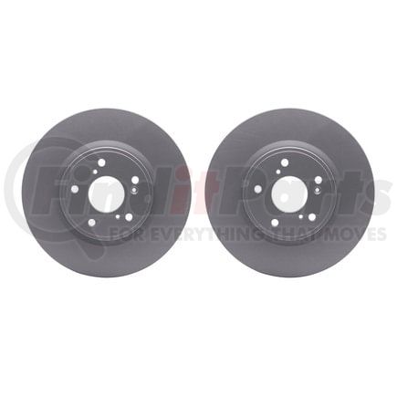 Dynamic Friction Company 4002-58015 Brake Rotors - GEOSPEC Coated