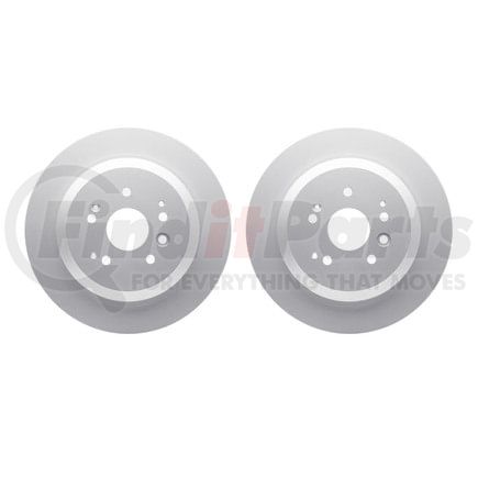Dynamic Friction Company 4002-58016 Brake Rotors - GEOSPEC Coated