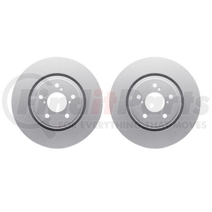 Dynamic Friction Company 4002-58019 Brake Rotors - GEOSPEC Coated