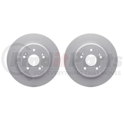 Dynamic Friction Company 4002-58017 Brake Rotors - GEOSPEC Coated