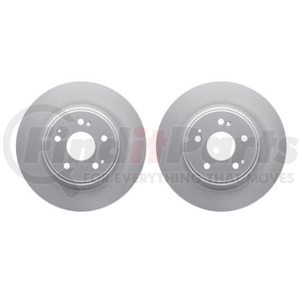 Dynamic Friction Company 4002-58018 Brake Rotors - GEOSPEC Coated