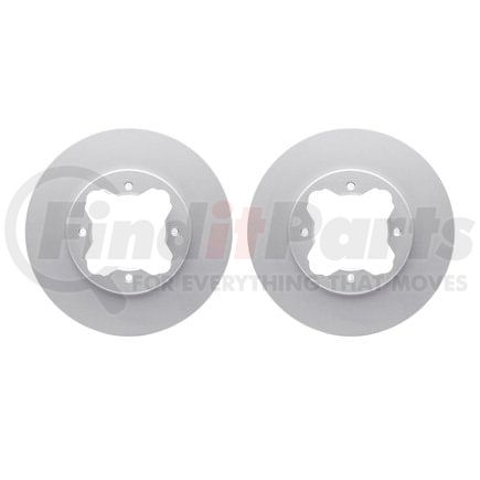 Dynamic Friction Company 4002-59004 Brake Rotors - GEOSPEC Coated