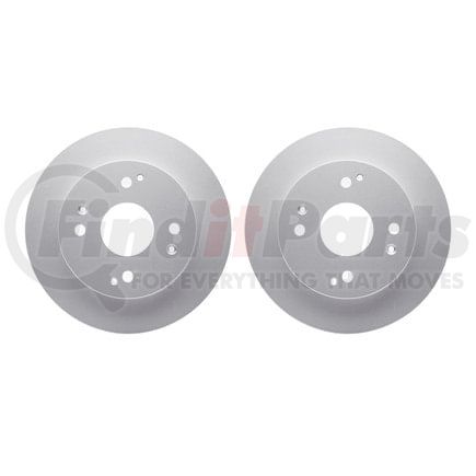 Dynamic Friction Company 4002-59006 Brake Rotors - GEOSPEC Coated