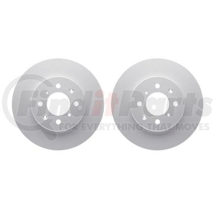 Dynamic Friction Company 4002-59003 Brake Rotors - GEOSPEC Coated