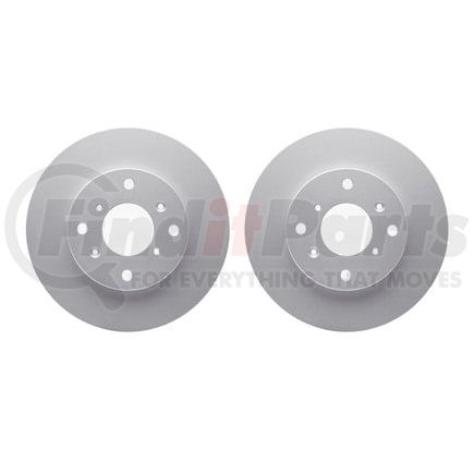 Dynamic Friction Company 4002-59007 Brake Rotors - GEOSPEC Coated