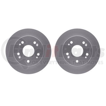 Dynamic Friction Company 4002-59008 Brake Rotors - GEOSPEC Coated
