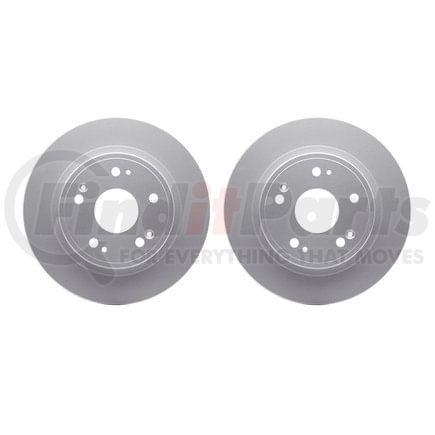 Dynamic Friction Company 4002-59016 Brake Rotors - GEOSPEC Coated