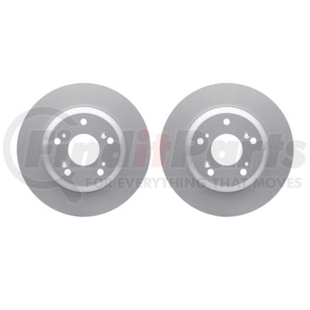Dynamic Friction Company 4002-59012 Brake Rotors - GEOSPEC Coated