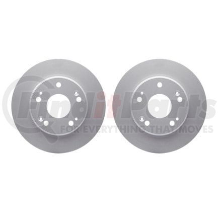 Dynamic Friction Company 4002-59019 Brake Rotors - GEOSPEC Coated