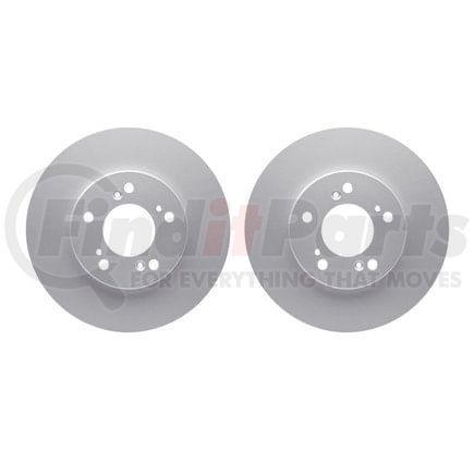 Dynamic Friction Company 4002-59024 Brake Rotors - GEOSPEC Coated