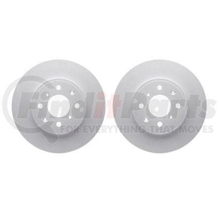 Dynamic Friction Company 4002-59022 Brake Rotors - GEOSPEC Coated