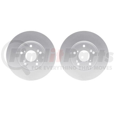 Dynamic Friction Company 4002-59023 Brake Rotors - GEOSPEC Coated