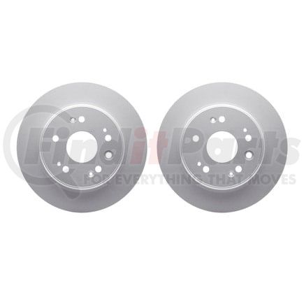 Dynamic Friction Company 4002-59030 Brake Rotors - GEOSPEC Coated