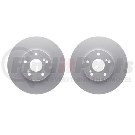 Dynamic Friction Company 4002-59027 Brake Rotors - GEOSPEC Coated