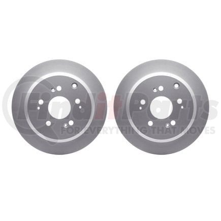 Dynamic Friction Company 4002-59034 Brake Rotors - GEOSPEC Coated