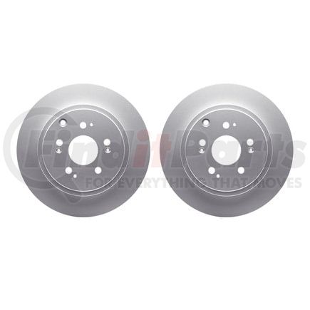 Dynamic Friction Company 4002-59036 Brake Rotors - GEOSPEC Coated