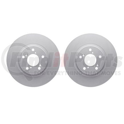 Dynamic Friction Company 4002-59040 Brake Rotors - GEOSPEC Coated