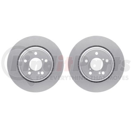 Dynamic Friction Company 4002-59042 Brake Rotors - GEOSPEC Coated