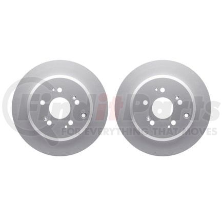 Dynamic Friction Company 4002-59038 Brake Rotors - GEOSPEC Coated