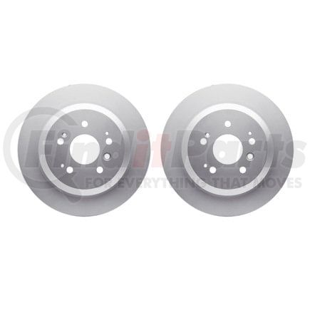 Dynamic Friction Company 4002-59046 Brake Rotors - GEOSPEC Coated