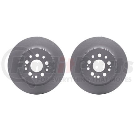 Dynamic Friction Company 4002-59053 Brake Rotors - GEOSPEC Coated