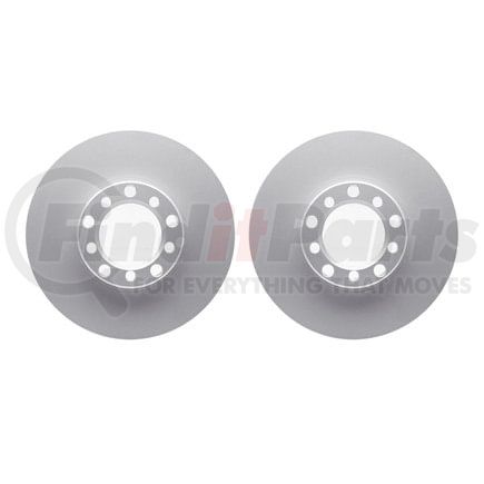 Dynamic Friction Company 4002-63002 Brake Rotors - GEOSPEC Coated