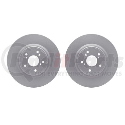 Dynamic Friction Company 4002-59055 DFC Brake Rotors - GEOSPEC Coated
