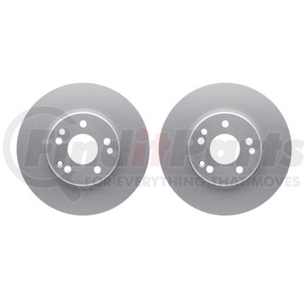 Dynamic Friction Company 4002-63008 Brake Rotors - GEOSPEC Coated