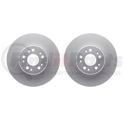 Dynamic Friction Company 4002-63009 Brake Rotors - GEOSPEC Coated