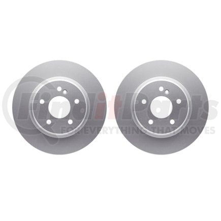 Dynamic Friction Company 4002-63014 Brake Rotors - GEOSPEC Coated