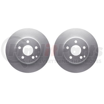 Dynamic Friction Company 4002-63021 Brake Rotors - GEOSPEC Coated