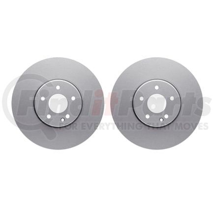 Dynamic Friction Company 4002-63018 Brake Rotors - GEOSPEC Coated